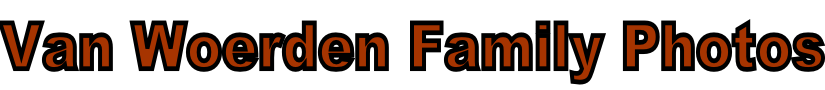 Van Woerden Family Photos
